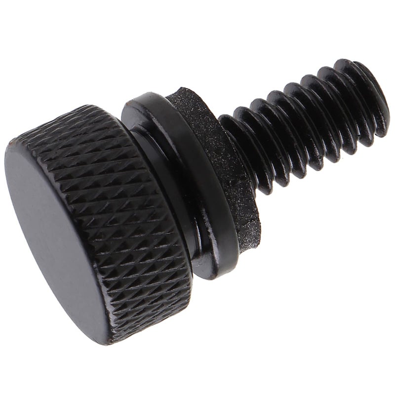 Lubinxun Stainless Steel Seat Bolt Rear Mount Screw Black Compatible with Harley Davidson 1996-2024,2 PCS - Image 4